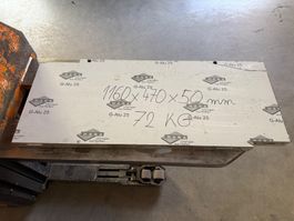 Aluminium Platte Rohmaterial Reststück 1160x470x50 mm 72 kg