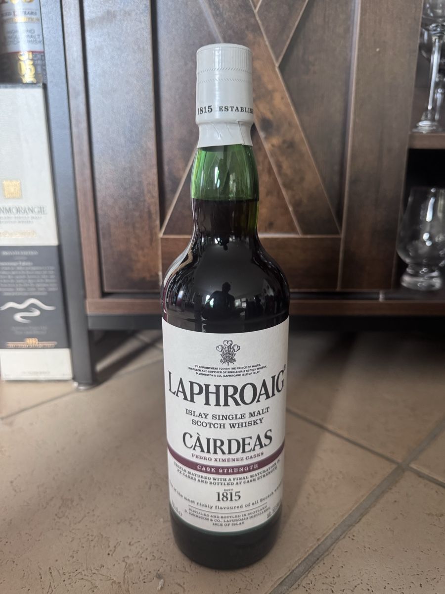 Laphroaig Spirituosen: Laphroaig Cairdeas Pedro Ximenez Casks Cask Strength 700ml – Neu und originalverpackt aus Hergiswil NW von wert721 2