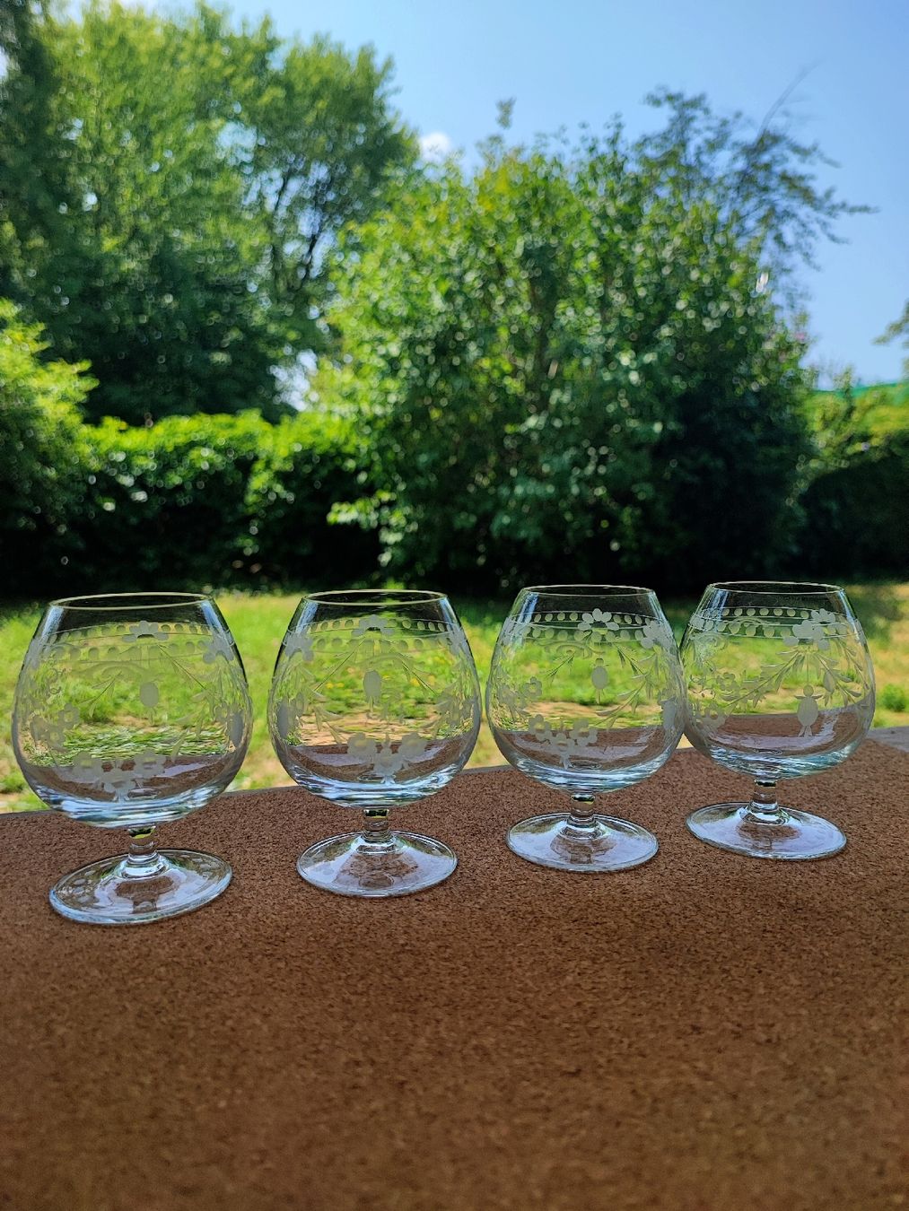 Verres: Kristallgläser-Set mit edler Gravur – Neuf (Voir description) à Elsau par kap_pdr8 4