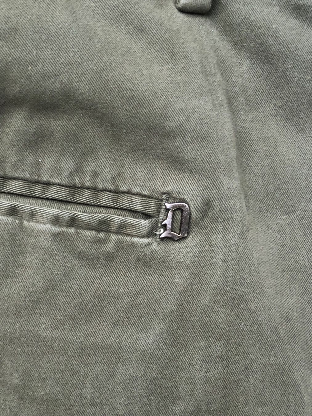 Dondup Pantaloni: Green Cotton Dondup chino – Usato da Lausanne venduto da jul_jpm7 1