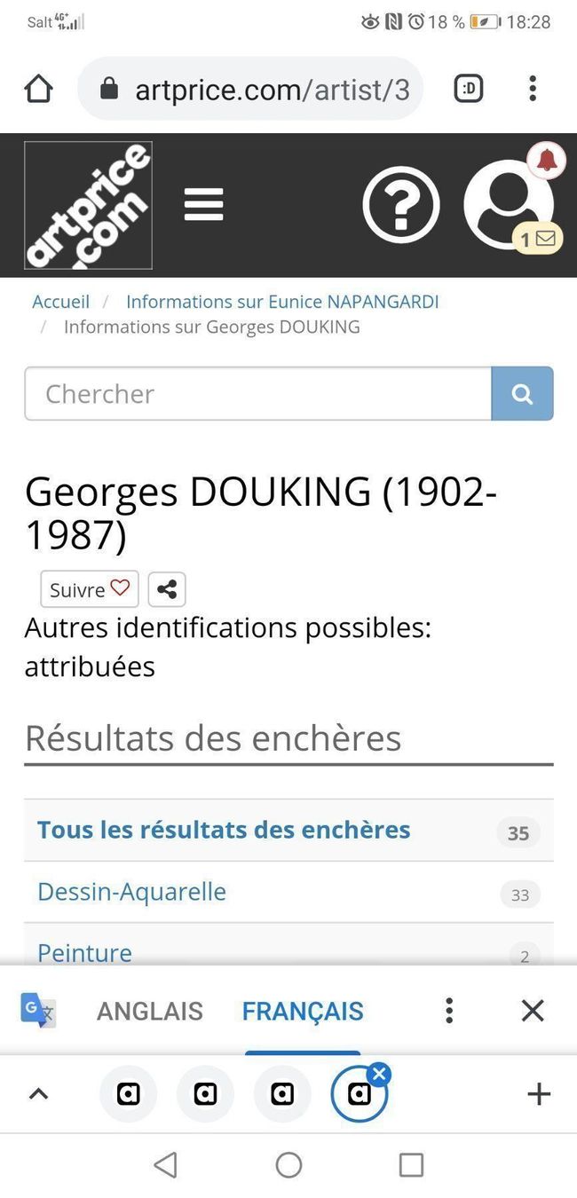 Gemälde: GEORGES DOUKING (1902-1987) – Gebraucht aus Genève von Qanil77 8