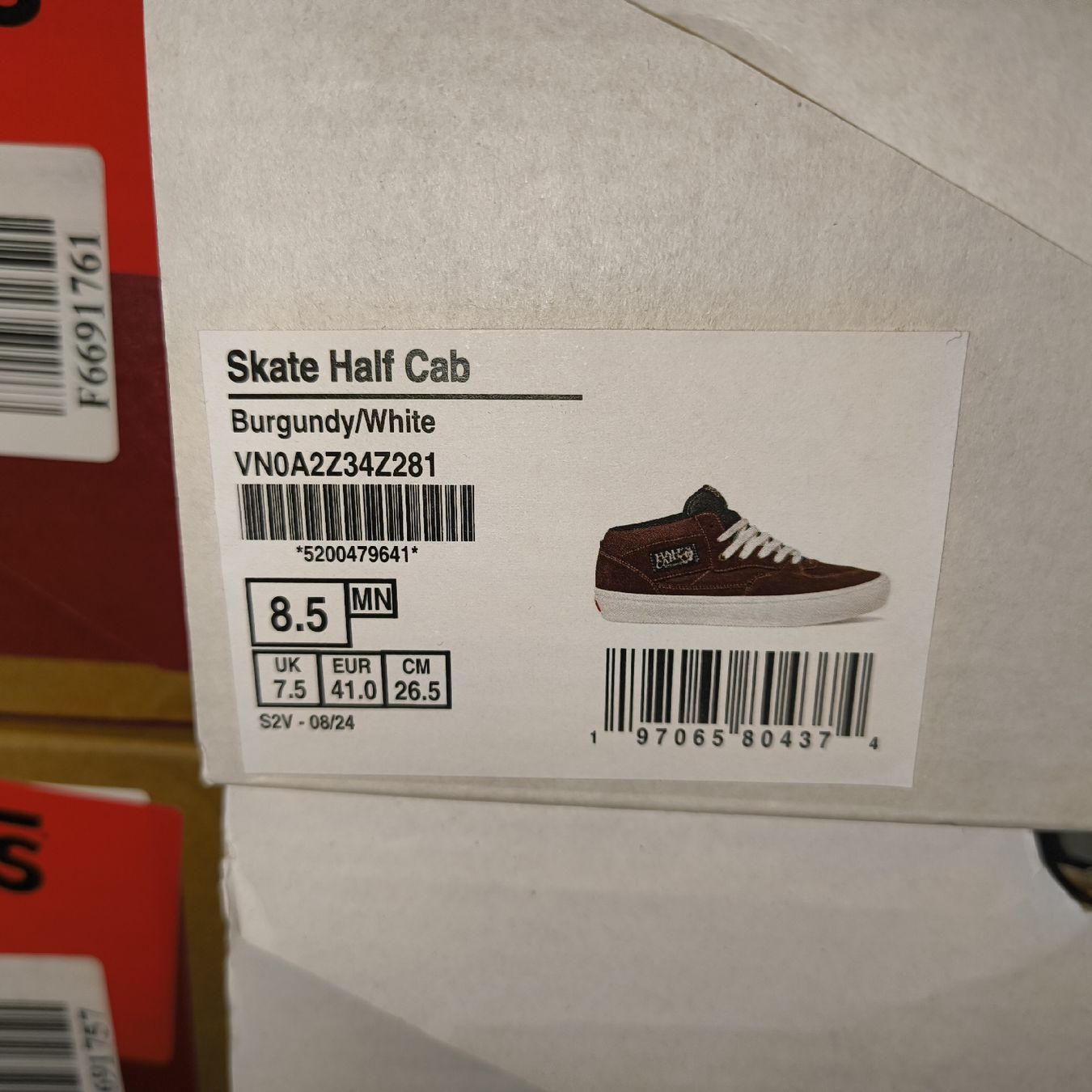 Vans Scarpe da uomo: Vans Skate Half Cab, Grösse US 8.5 EURO 41 – Nuovo e nell'imballaggio originale da Uitikon Waldegg venduto da PJLS1 4