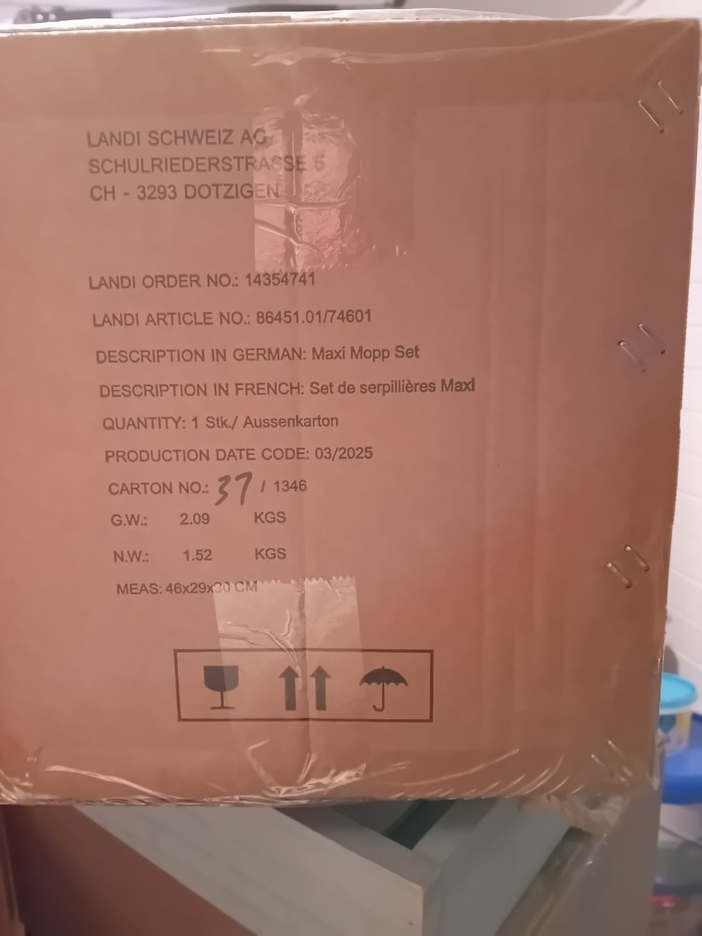 Altro in Apparecchi per la pulizia: Neues Maxi Mopp Set - Komplett mit Eimer und Stiel! OVP – Nuovo e nell'imballaggio originale da Dussnang venduto da kevin0812 3