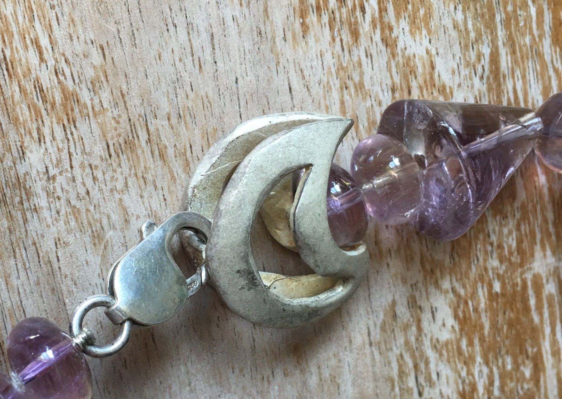 Minerali & Pietre curative: amétrine collier ou perles – Usato da Vevey venduto da zabounetta 9
