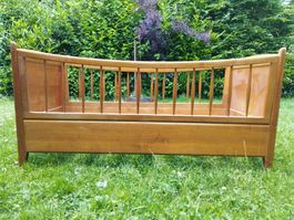 Kinderbett Holz schön alt