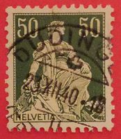 2925A) 113y, Sitzende Helvetia Vollstempel Kt. 150.-