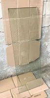 Glastablar Wandregal Glas Wandplatte Tablar 120x40 cm 12 mm