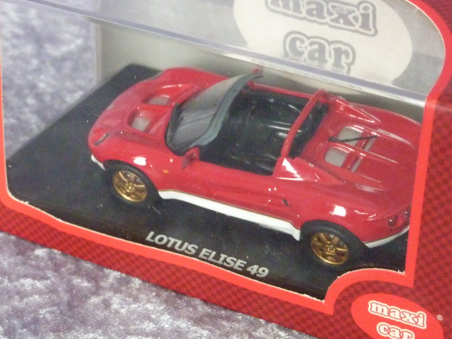 Lotus Modellini d'auto: Lotus Elise rot 1:43 – Nuovo e nell'imballaggio originale da Dürrenäsch venduto da modellautos4you 1