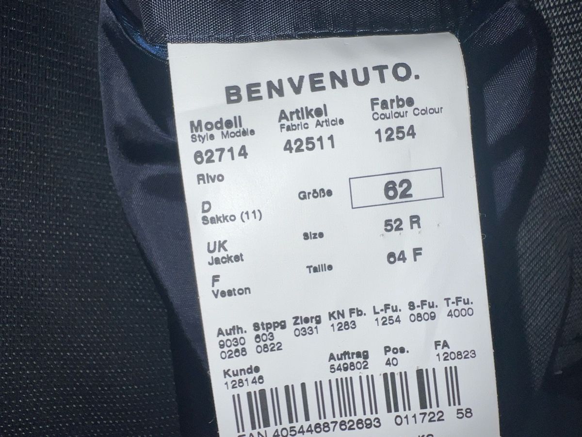 Giacche: Sakko Jacke BENVENUTO 62 neu – Nuovo (secondo la descrizione) da Dornach venduto da samuti 4
