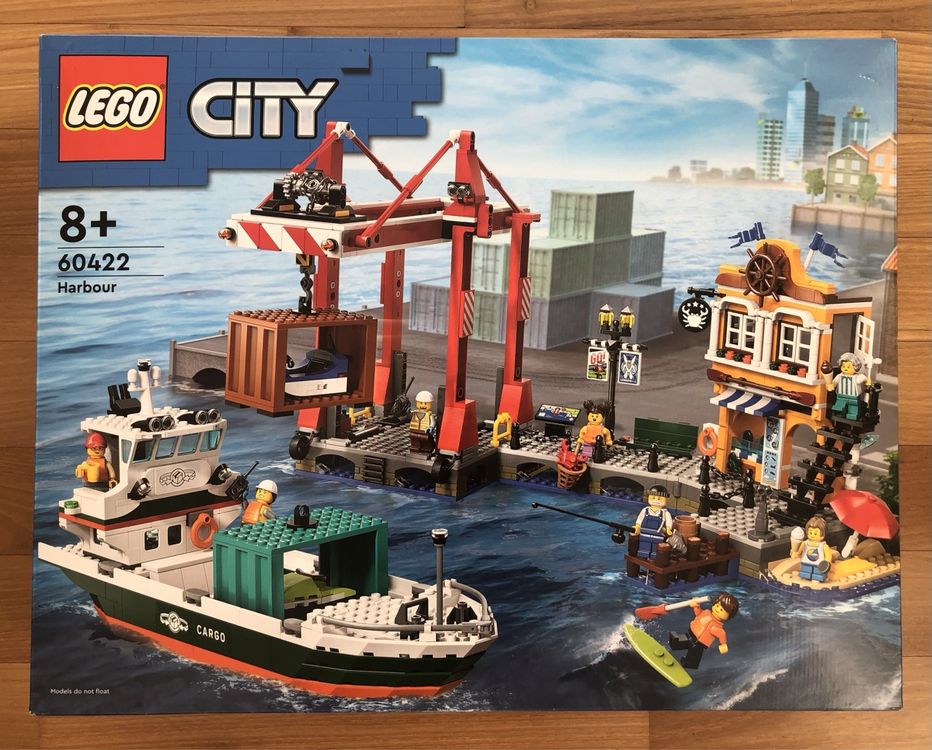 LEGO City 60422 Hafen mit Frachtschiff NEU & OVP (Neu und ...