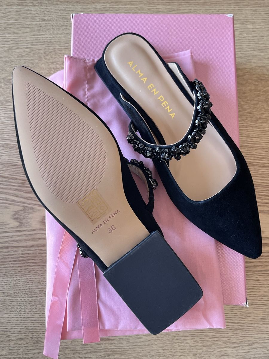 Scarpe da donna: Alma en Pena Mules Schwarz 36 neu – Nuovo e nell'imballaggio originale da Zürich venduto da kos_872s