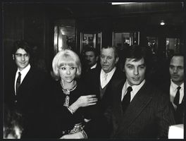 Fotografie Schauspieler Alain Delon und 