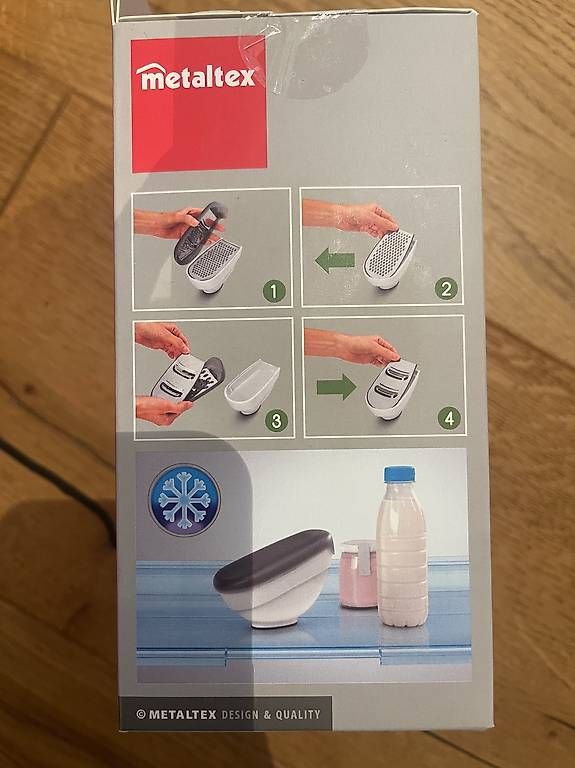 Elettrodomestici da cucina: Käsereibe Neu metaltex – Nuovo e nell'imballaggio originale da Laufen venduto da car_2fnm 2