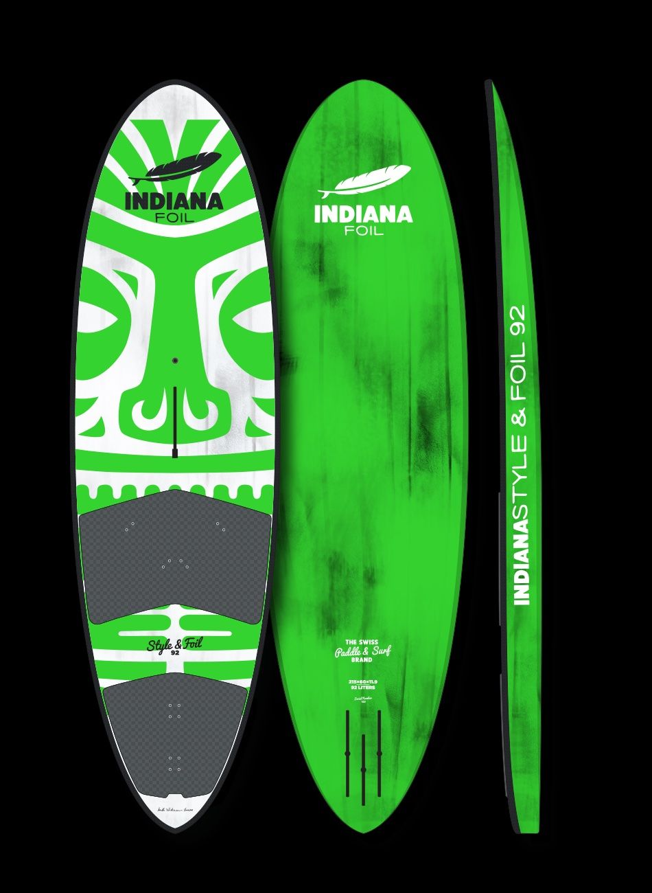 Indiana Surfboards & Schwimmbrette: Indiana Style & Foil 92L Carbon – Neu und originalverpackt aus Oberrieden von WhiteWaveAG