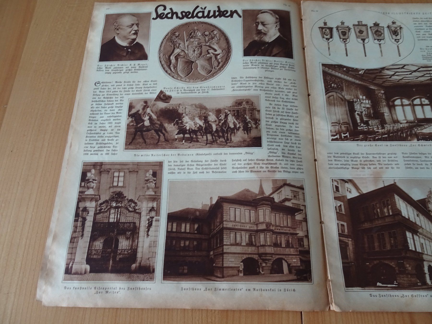 Riviste & Magazine: Schweizer Illustrierte Zeitung"  Vom 2.Juli 1925  Über 100Ja – Usato da Zürich venduto da Roulet 2