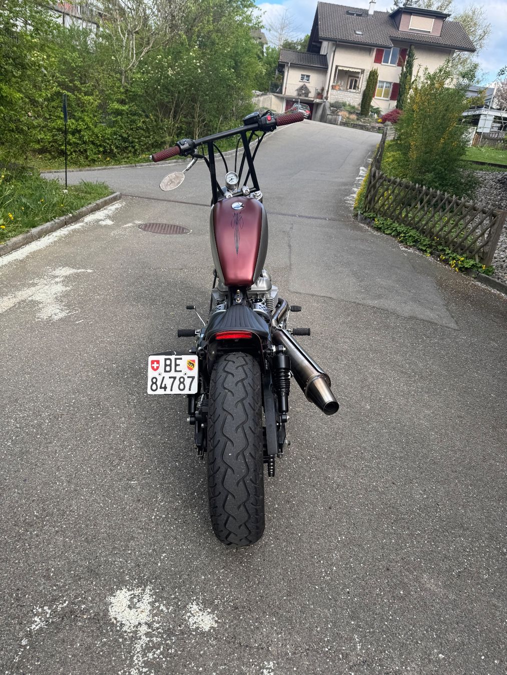 Triumph Chopper: Triumph America Oldschool Bobber – Usato da Rüfenacht BE venduto da 49seven 1