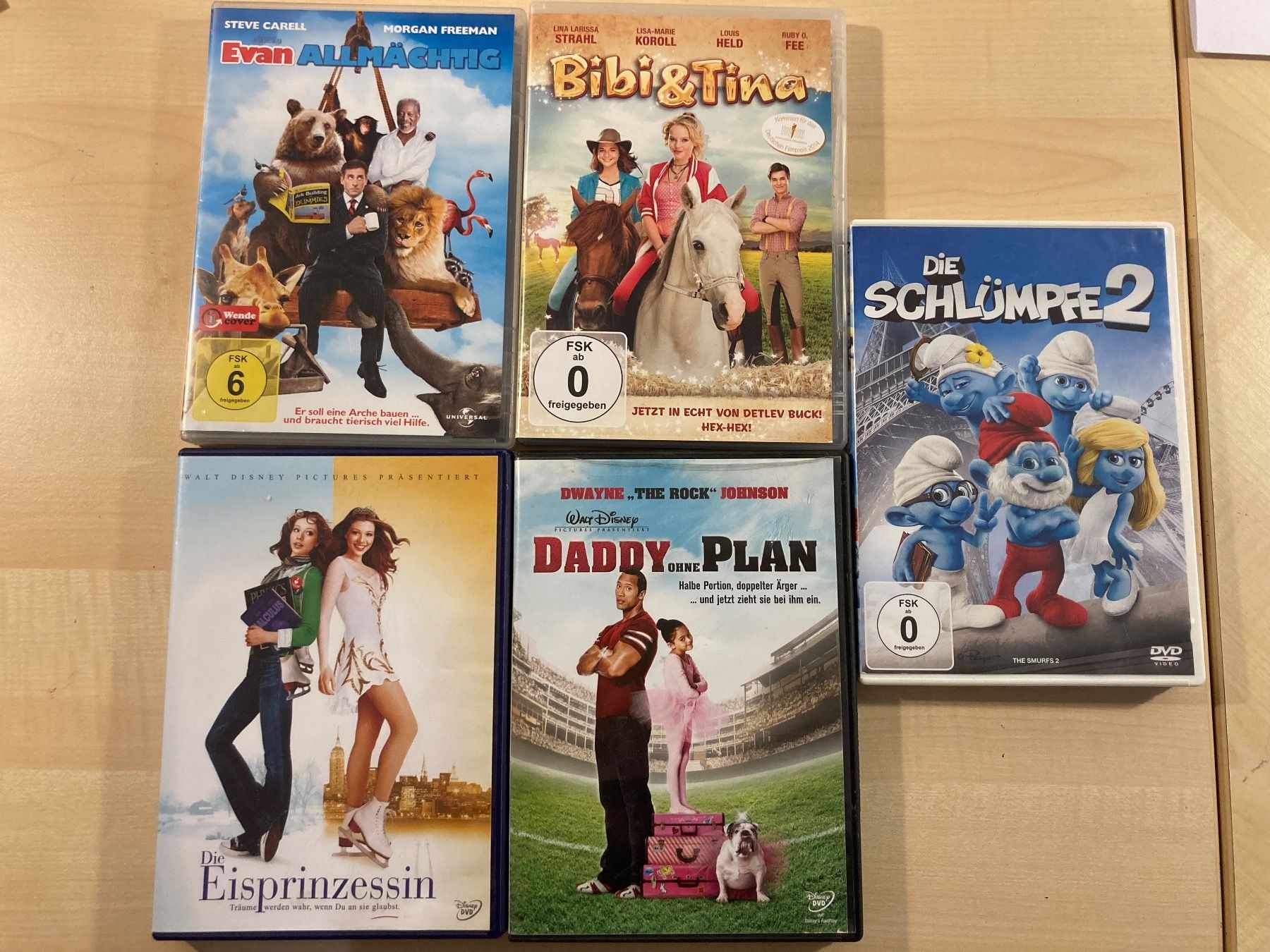 Alle DVDs: 5 DVD mit Kinderfilmen – Gebraucht aus Sargans von Pacor