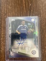 Card Topps Juan Mata Chelsea autografiata 05/10 nuova