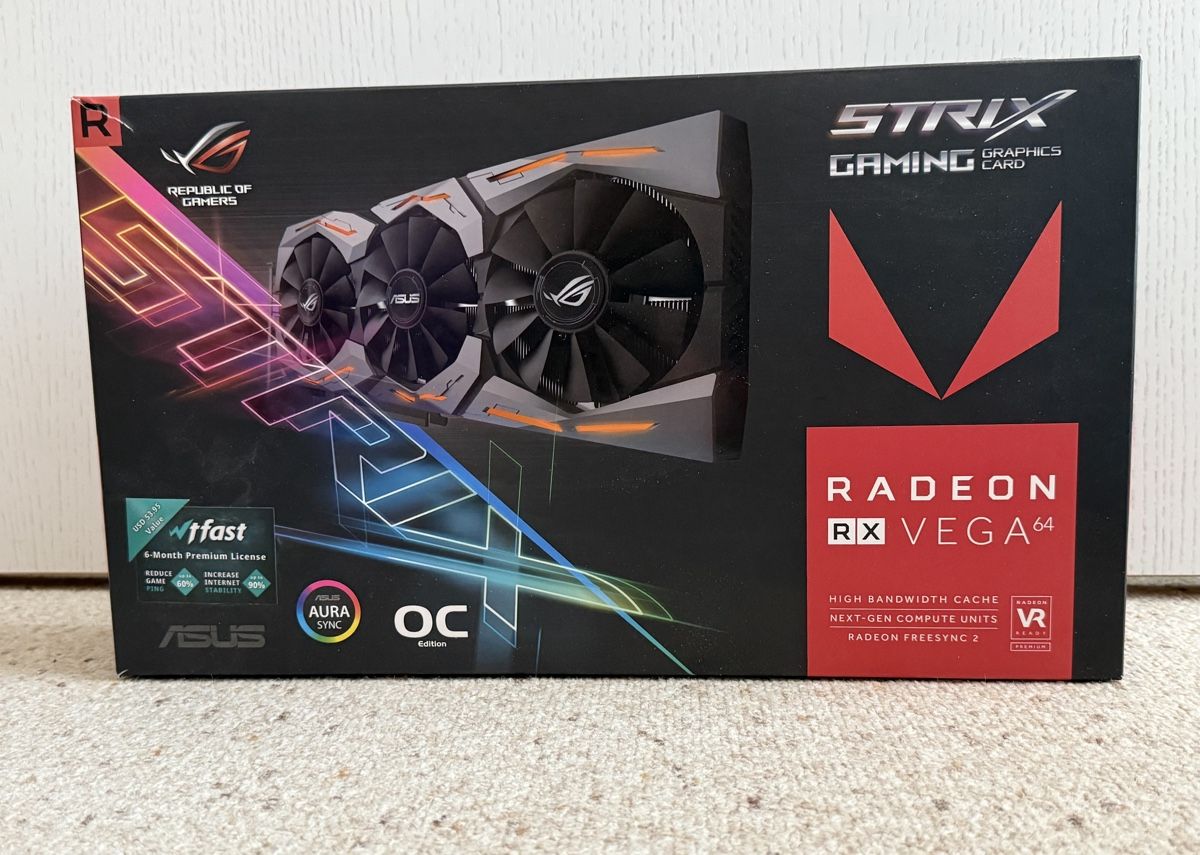 Amd Cartes graphiques: ASUS ROG Strix RX VEGA 64 OC Edition – D'occasion à Kreuzlingen par daminator_96