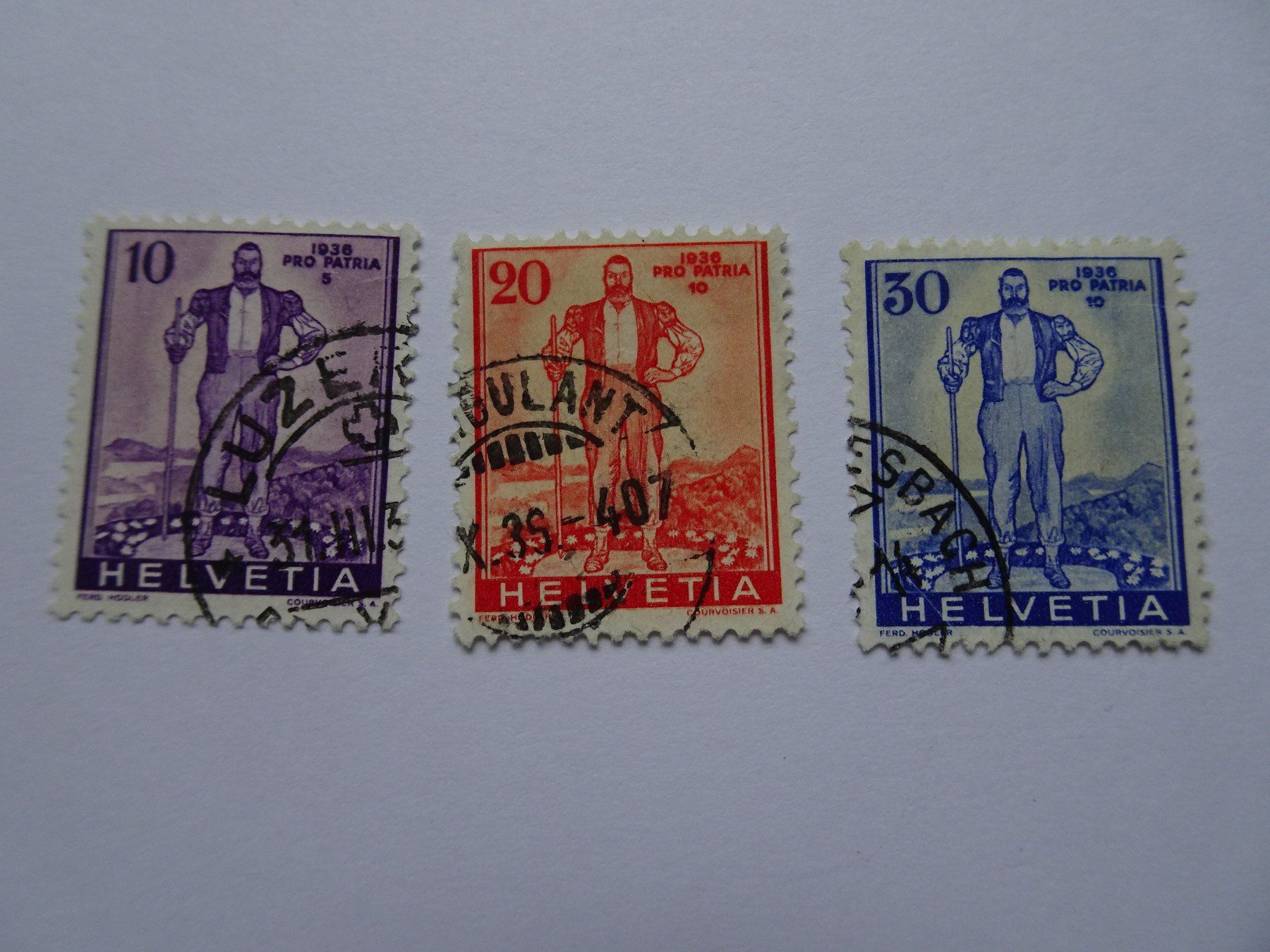 Tutti i francobolli: Wehranleihe 1936 – Usato da Aadorf venduto da Chnorli-Furz