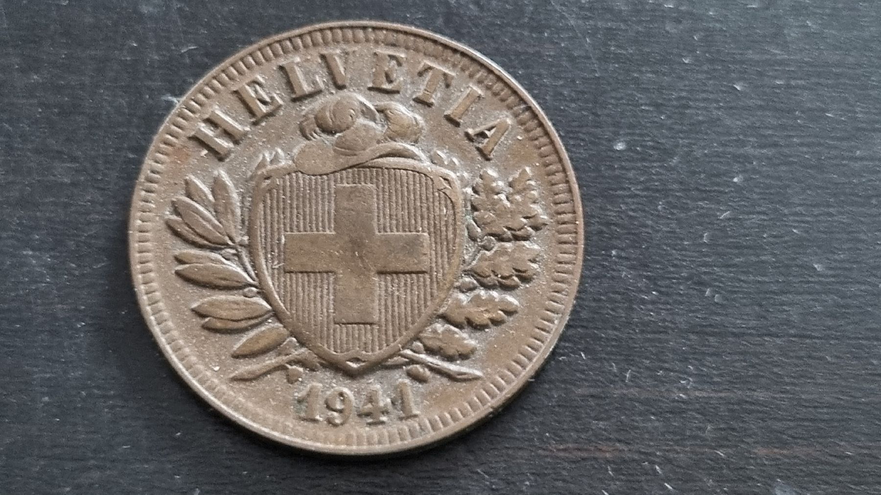 Tutti le monete: Suisse 2 Centimes 1941 - SUPERBE – Usato da Vésenaz venduto da labonnevente83