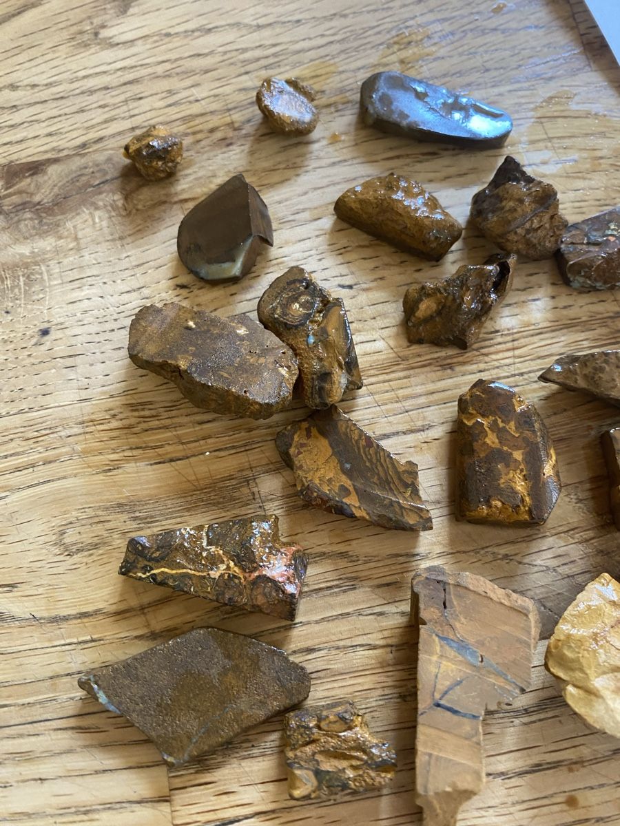 Edelsteine: 23 Boulder Rohopale  – Gebraucht aus Flawil von Naphtali 4