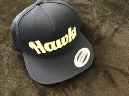 Snapback Cap Hawks blau gelb neu mit Etikett Grösse OS