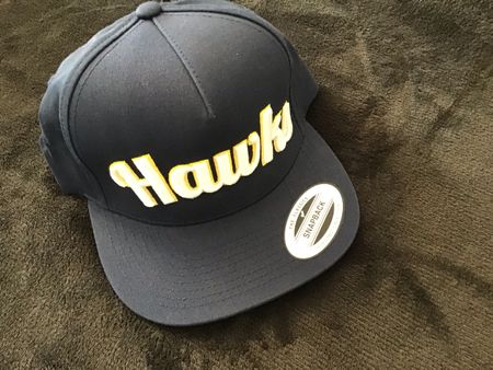 Snapback Cap Hawks blau gelb neu mit Etikett Grösse OS
