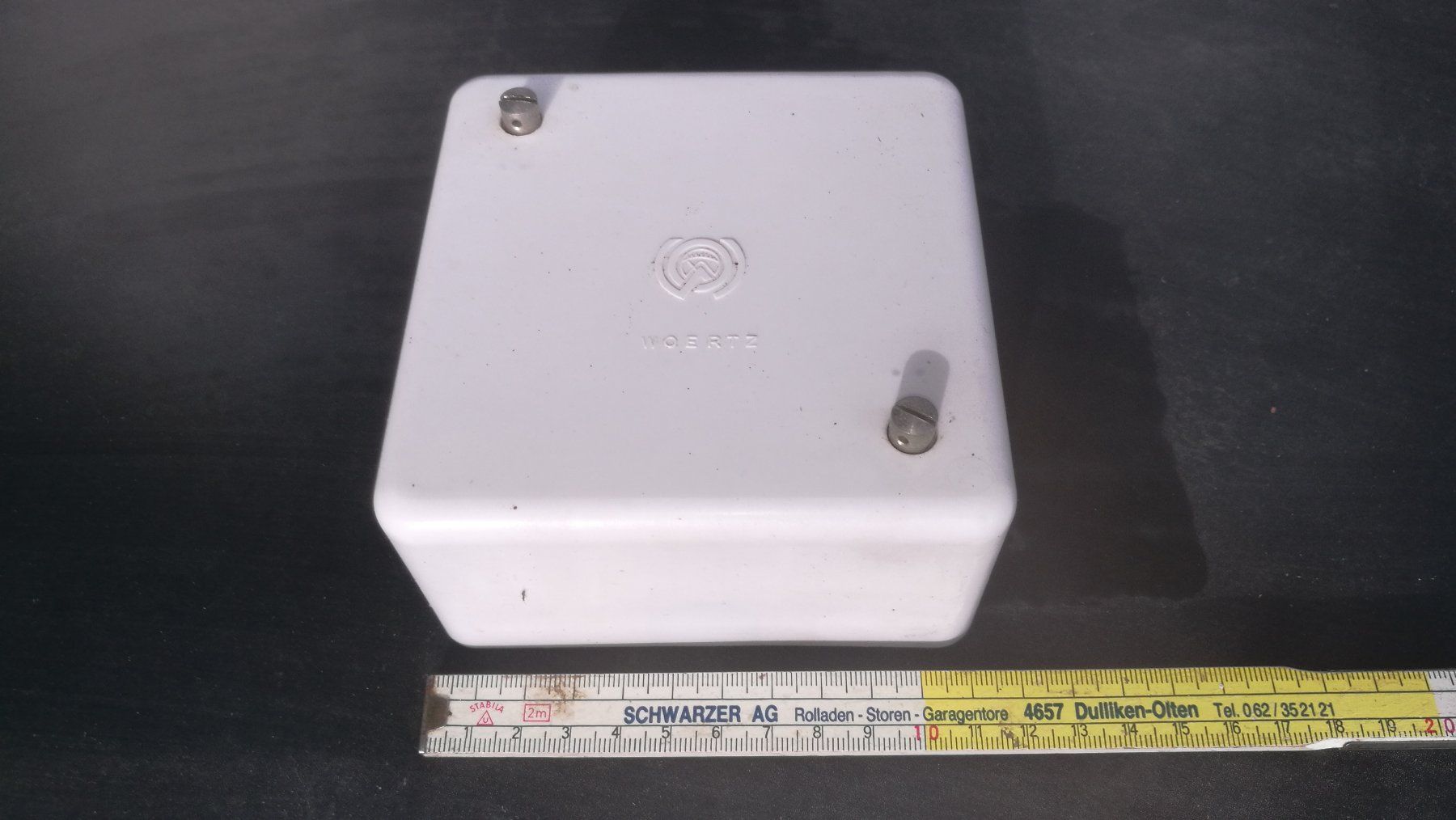 Alimentazione elettrica: Elektrodose vintage Abdeckung – Usato da Wernetshausen venduto da noaa-18