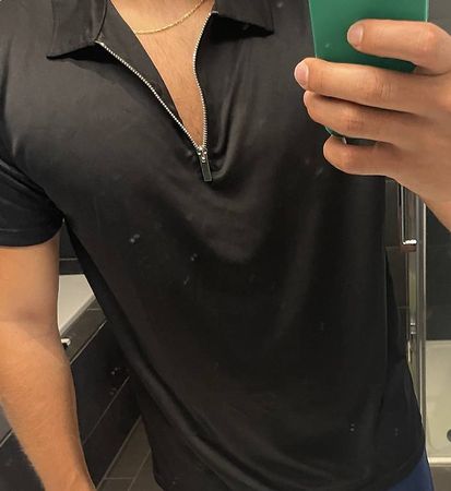 Shirt/hemd 2x ungebraucht hellblau schwarz Grösse L