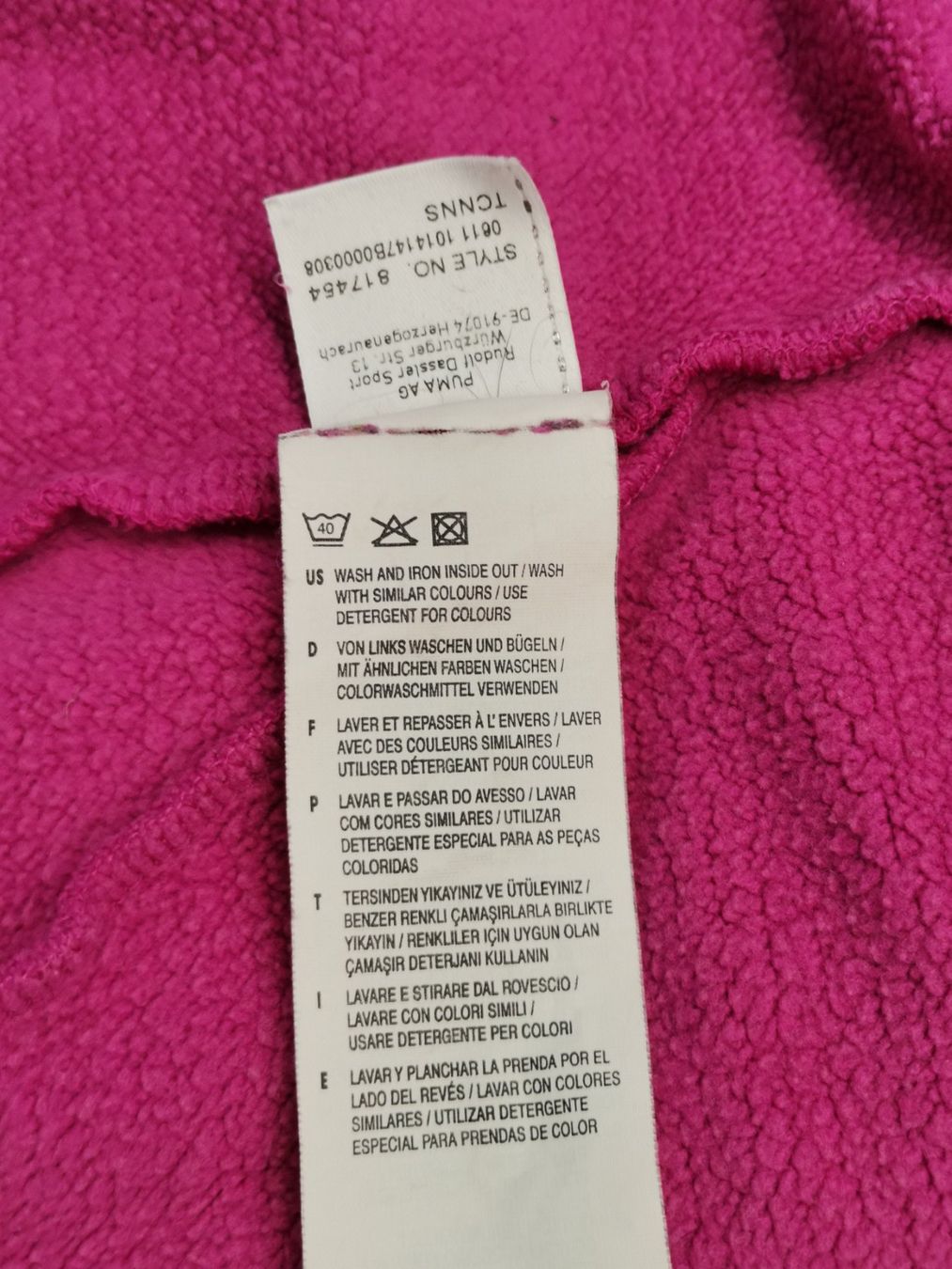 Puma Giacche: PUMA Damen-Sweater, Pink, Gr. 38 – Usato da Schaffhausen venduto da Restwert_SH 8