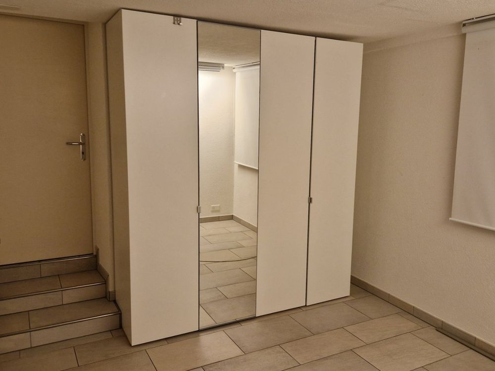 IKEA PAX Kleiderschrank mit Spiegeltür (Gebraucht) in Thalwil für CHF 1 ...