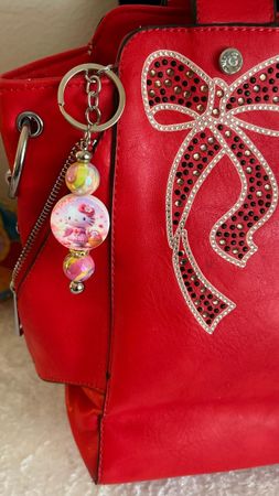 Handgemachter Schlüssel-Taschenanhänger