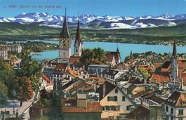 Zürich (ZH) – Panorama von der Urania