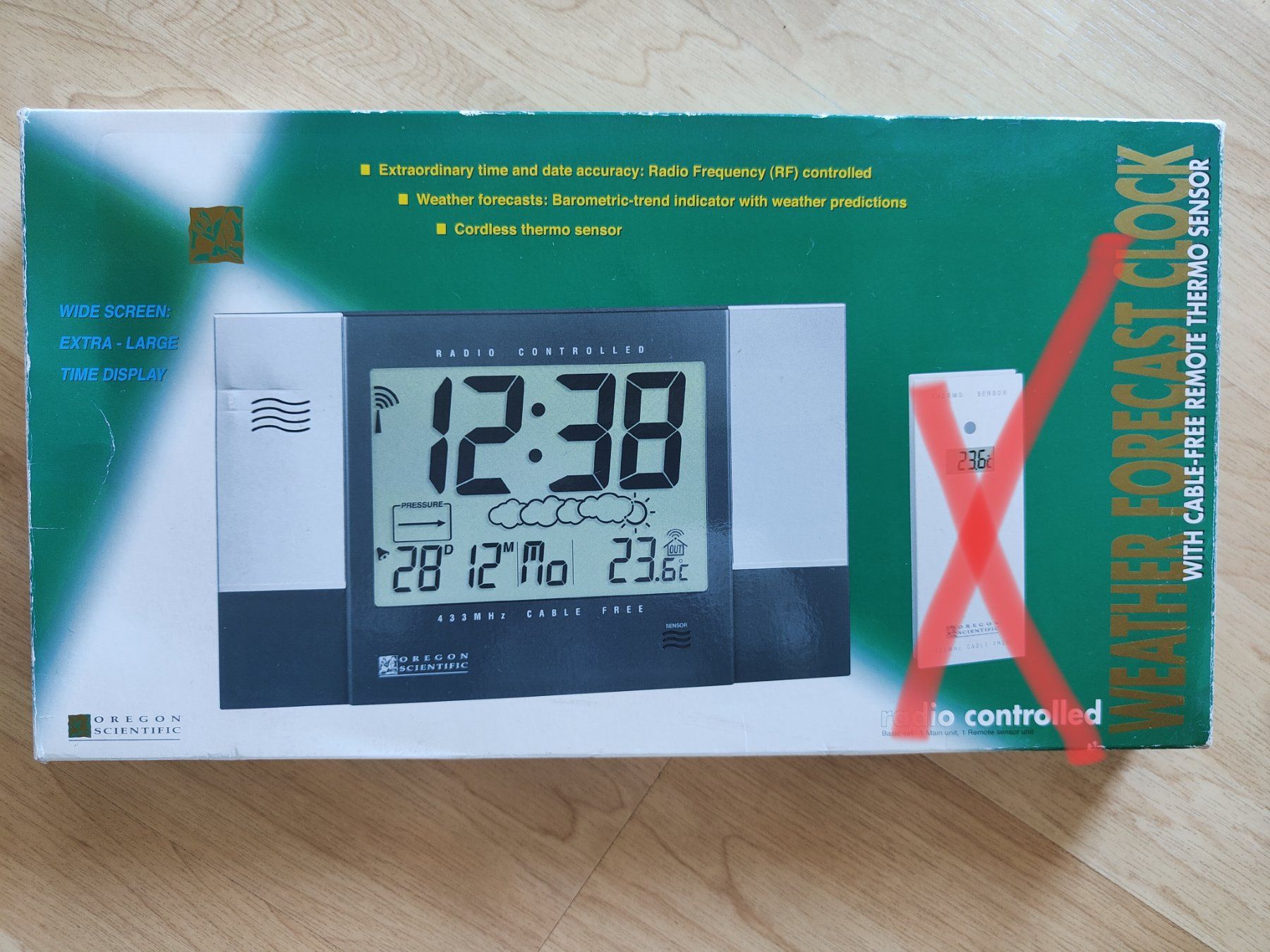 Oregon Scientific Altro per la casa: Wetterstation Oregon Scientific, OHNE AUSSENSENSOR – Nuovo (secondo la descrizione) da Unterägeri venduto da Meikelbein