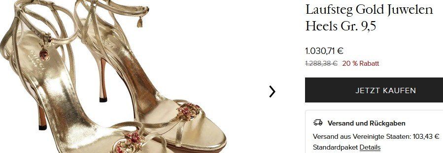 Gucci Scarpe da donna: Gucci  Sandalen / sandales  39,5 – Usato da Collonges venduto da arashee 2