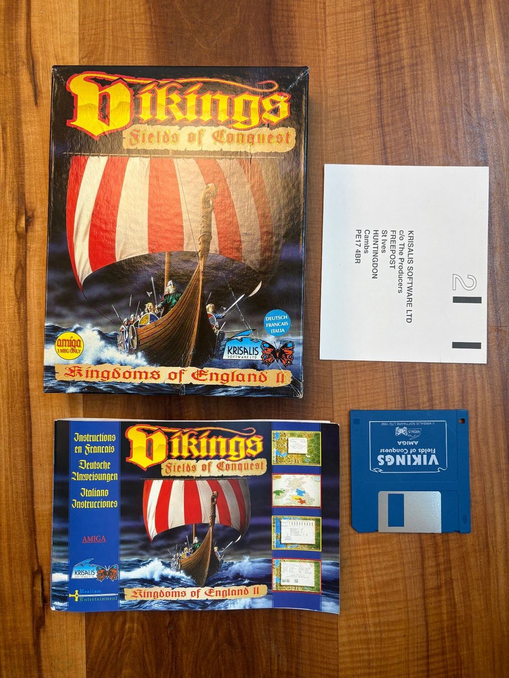 Giochi: Amiga Spiel: Vikings: Fields of Conquest – Usato da Niederhasli venduto da Manuf0 2