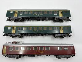 Märklin SBB 3 Personenwagen H0