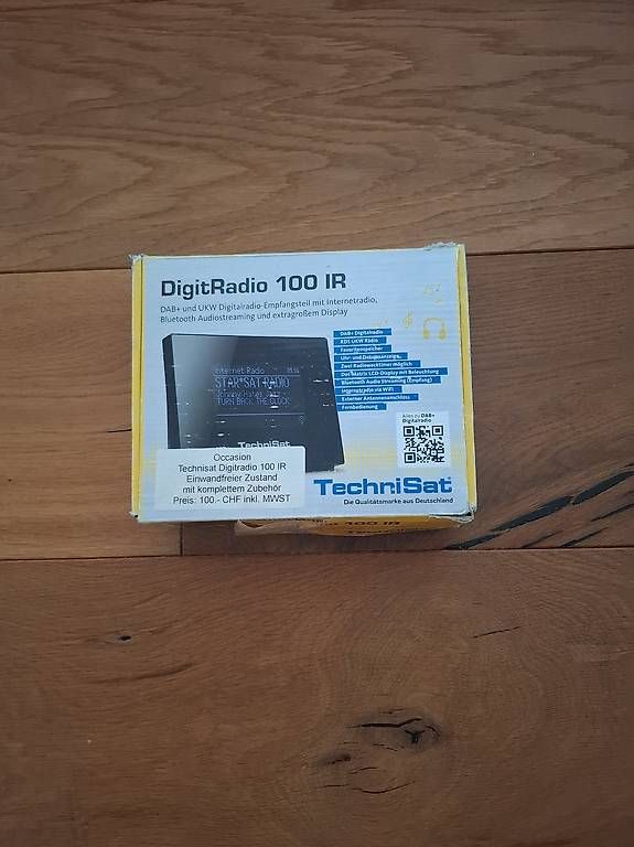 Technisat Lettore multimediale & Streamer: TechniSat DigitRadio 100 IR DAB+ Internetradio – Usato da Häggenschwil venduto da mmm_yp66 1