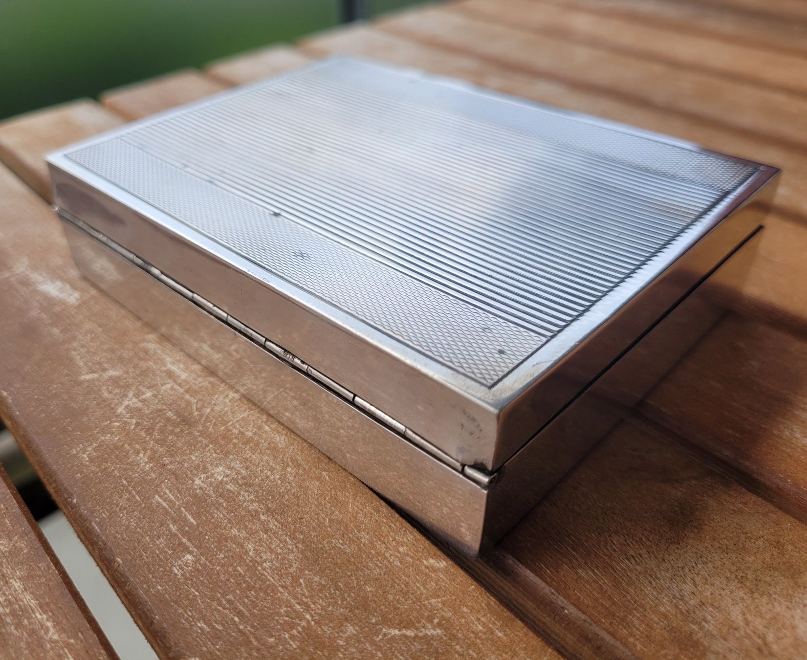 Set di posate: Grosses Zigaretten-Etui 925 Silber – Usato da Kriens venduto da KTP 1