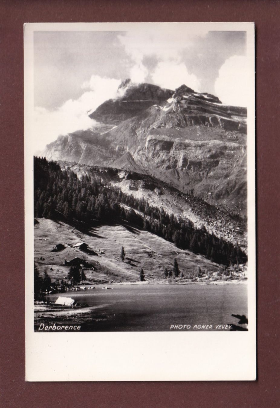 Cartoline postali: Photo - DERBORENCE – Usato da Pully venduto da nicecards