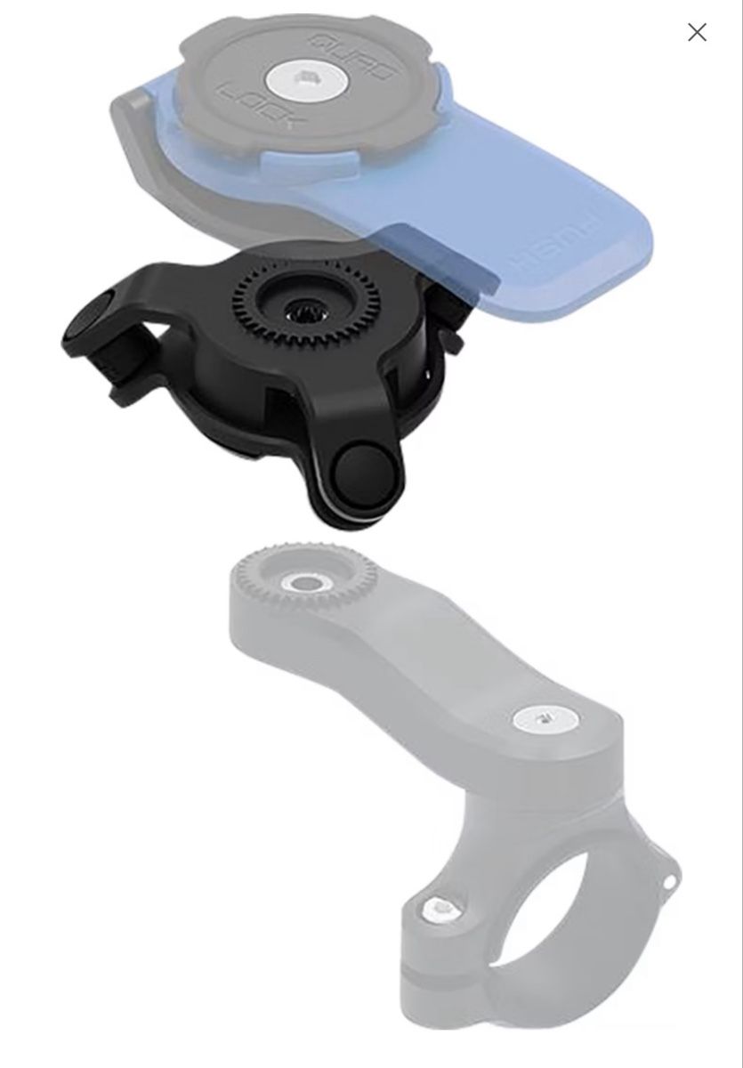 Quad Lock Staffe: Support Smartphone Quadlock moto sur guidon – Usato da maules venduto da Albator1968 2
