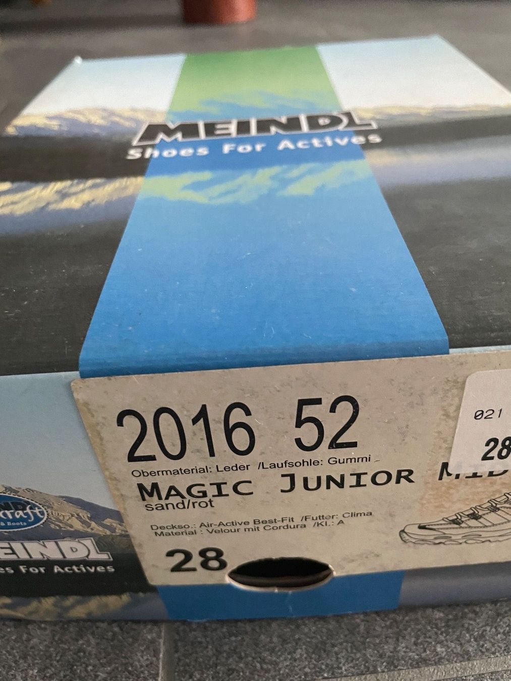 Meindl Scarpe da uomo: Wanderschuhe Meindl Junior Grösse 28 – Usato da Langwiesen venduto da molegra 1