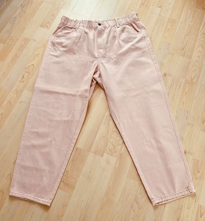 Bequeme Jeans von H&M, rosa, Grösse 50