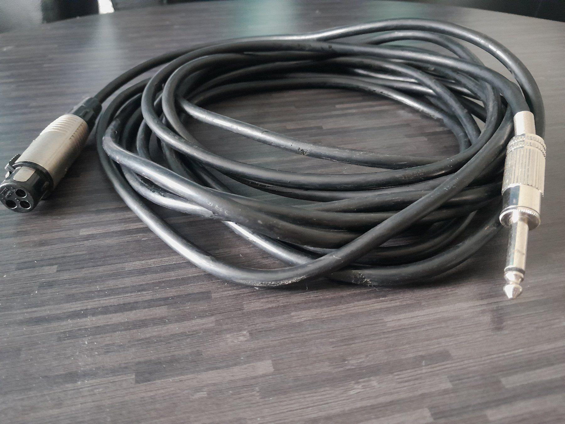 Cavi: XLR / Klinke Kabel, 6m, Schwarz l! – Usato da Steffisburg venduto da FutureOne 1