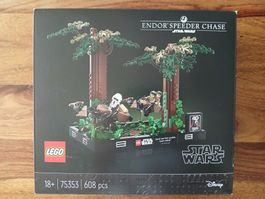 LEGO Star Wars 75353 Endor Speeder Chase Set neu OVP