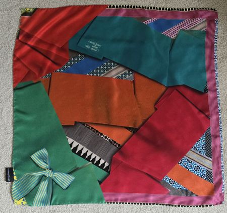 Susannagh Grogan silk scarf 66x66cm