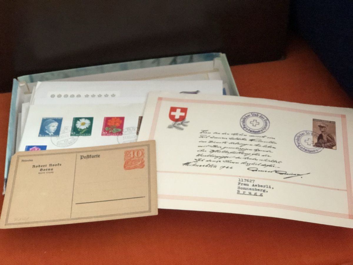 Alle Briefmarken: Wunderschachtel 2 mit BRIEFMARKEN – Gebraucht aus Lufingen von Rac0 9
