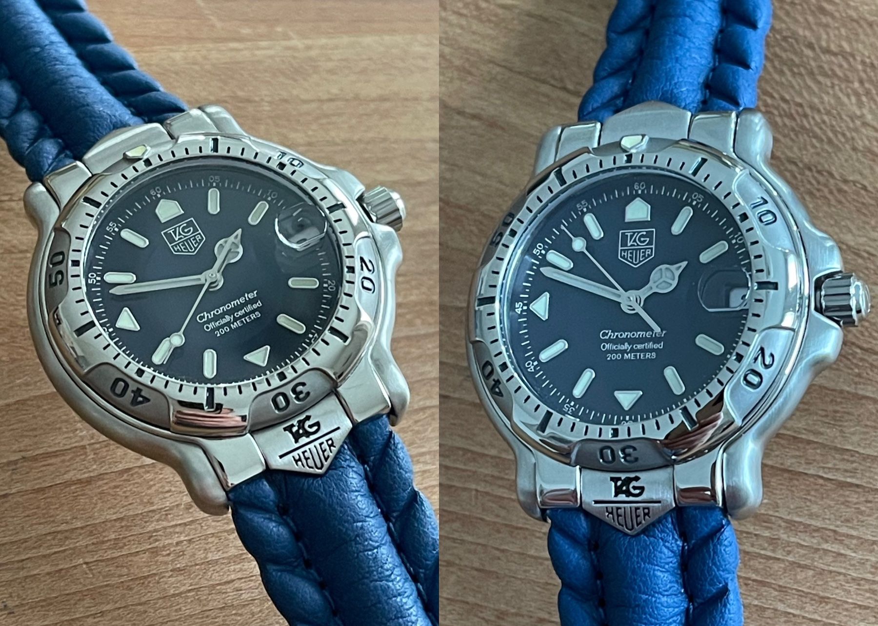 Tag Heuer Uhren: 1995 TAG Heuer Chronometer Automatic Ref WH5213-K1 revidiert – Gebraucht aus Embrach von Canderau 6