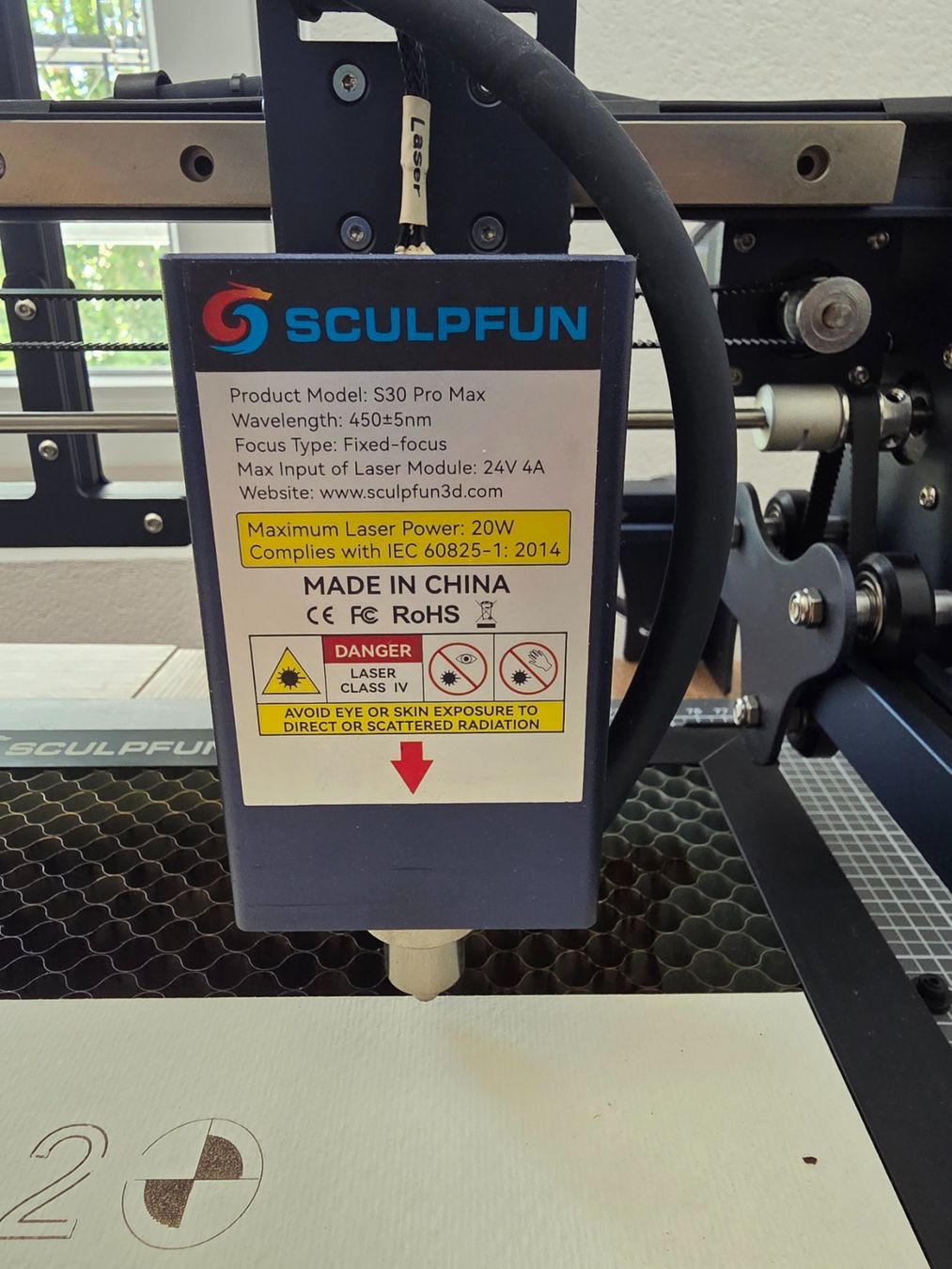 Tutte le macchine: SCULPFUN S30 Pro Max (20W optische Leistung) – Usato da Möhlin venduto da IT-Sven 5